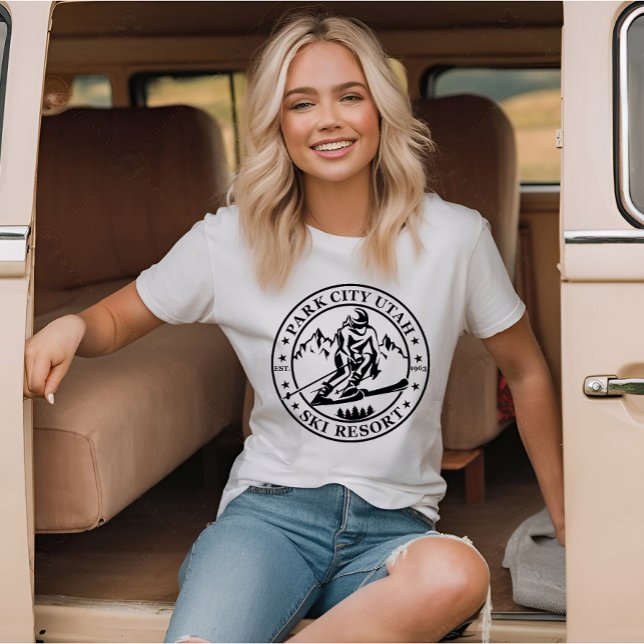 T-shirt Station de ski Park city Utah (Créateur téléchargé)