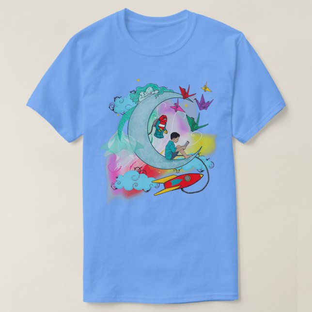 T-shirt Station d'imagerie (Design devant)