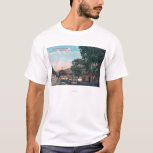 T-shirt Station du nord-ouest de Pacifique rr de Pieta
