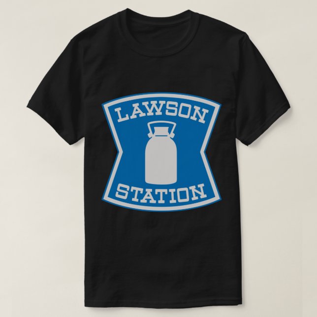 T-shirt Station Lawson - Centre commercial japonais (Design devant)
