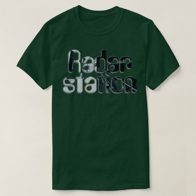 T-shirt Station radar 1 (Design devant)