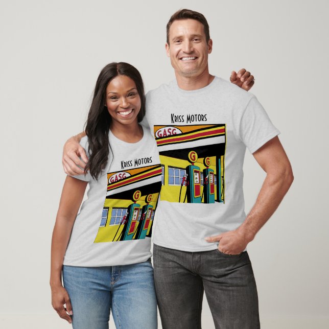 T-shirt Station-service (Unisexe)