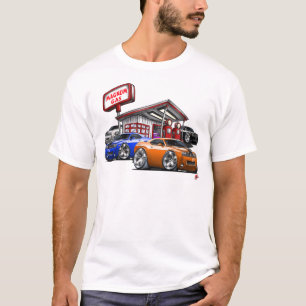 T-shirt Station service de challengeur