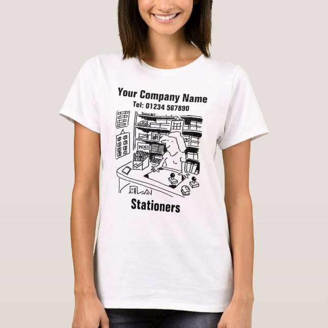 T-shirt Stationers Produits de bureau (Devant)