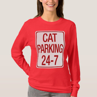 T-shirt Stationnement de chat