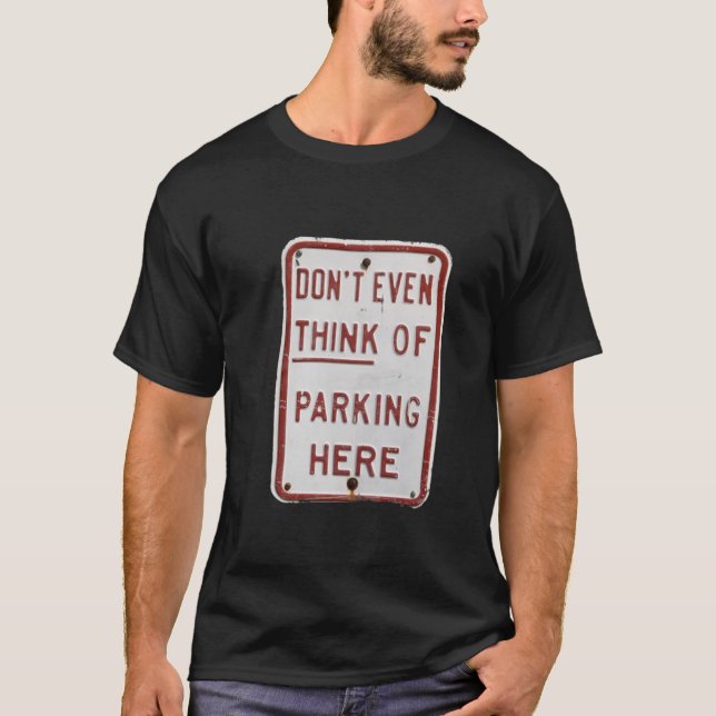 T-shirt Stationnement interdit (Devant)