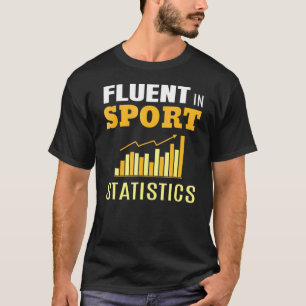 T-shirt Statistiques de Mathématiques Geeky