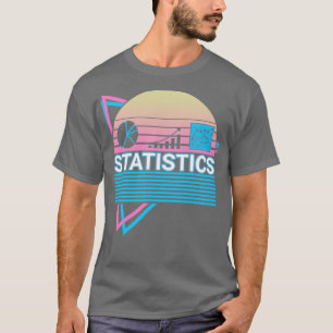 T-shirt Statistiques Rétro
