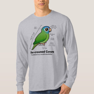 T-shirt Statistiques sur les pâturages à couronne bleue