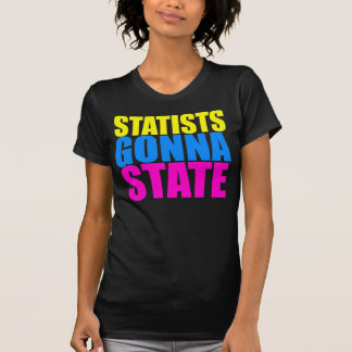 T-shirt Statists allant énoncer