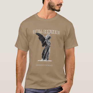 T-shirt Statue d'ange gothique de la domination déchue Dar