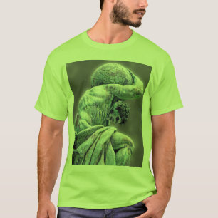 T-shirt Statue de Bismarck, Berlin, atlas grec de Dieu,
