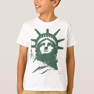 T-shirt Statue de chemise de New York de l'enfant de