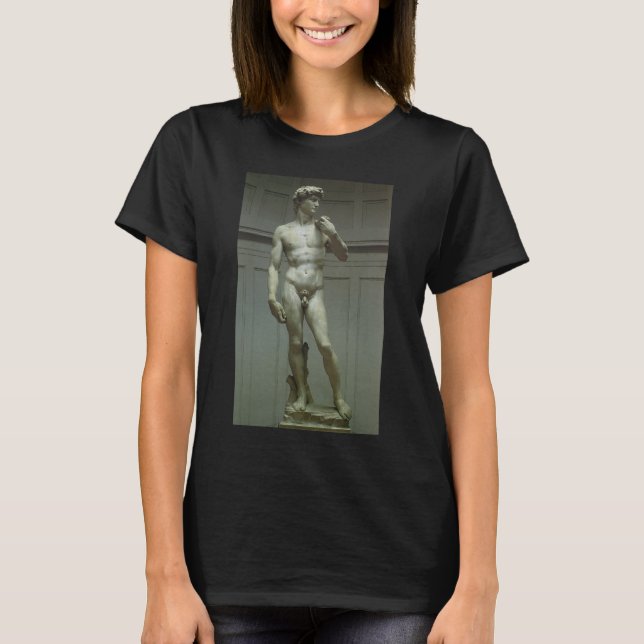 T-shirt Statue de David de Michel-Ange (Devant)
