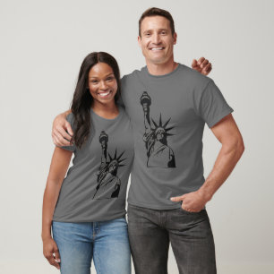 T-shirt Statue de la liberté 4 juillet patriotique