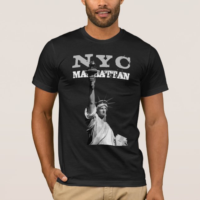 T-shirt Statue de la Liberté de Manhattan New York City Ny (Devant)