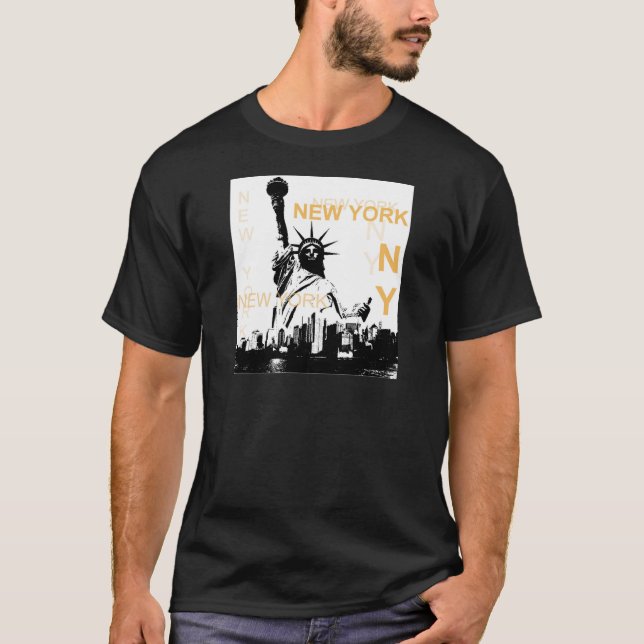 T-shirt Statue de la Liberté de New York (Devant)
