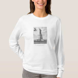 T-shirt Statue de la liberté et du portrait de Bartholdi