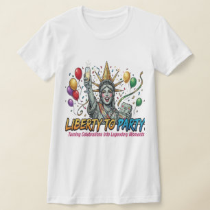 T-shirt Statue de la Liberté Fête de la Statue de la Liber