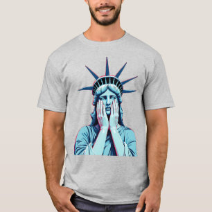 T-shirt Statue de la Liberté honteuse