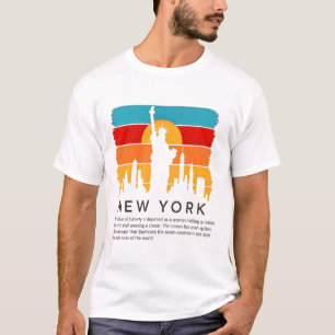 T-shirt Statue de la Liberté - Icône de la Liberté Tee