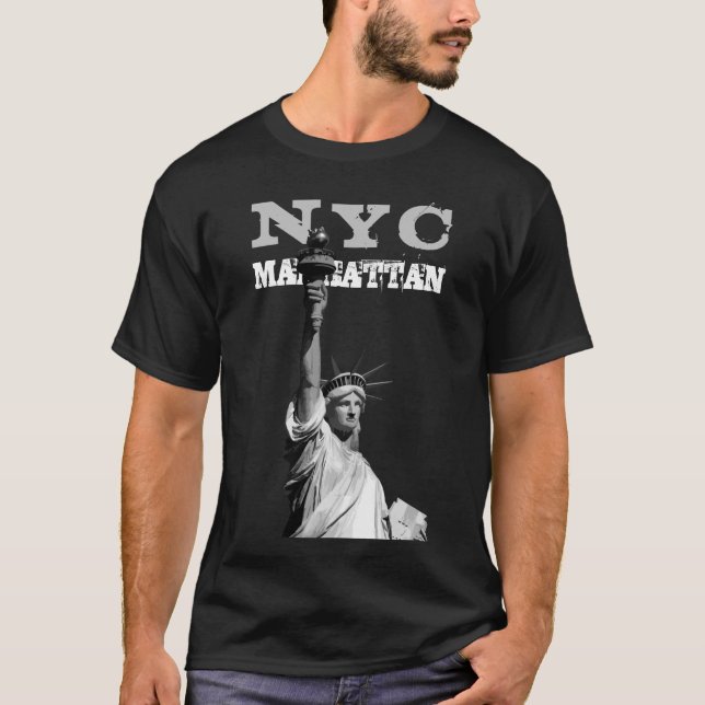 T-shirt Statue de la Liberté New York City Nyc Manhattan (Devant)