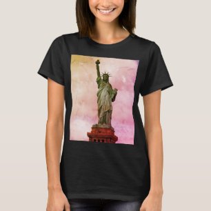 T-shirt Statue de la Liberté, NYC (Île de la Liberté, New 