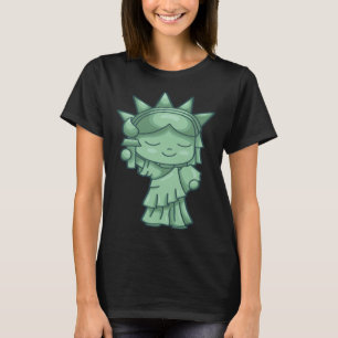 T-shirt Statue de la Liberté Patriotique USA Visite New Y