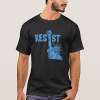 Statue de la Liberté Résiste Graphique résiste con