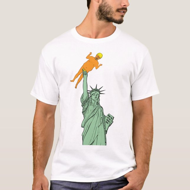 T-shirt Statue de Liber-FDT (Devant)
