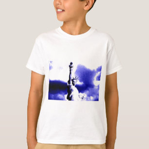 T-shirt Statue de Liberty Pop Art