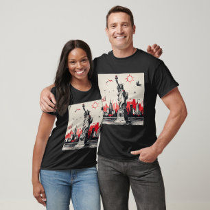 T-shirt Statue de New York Liberty