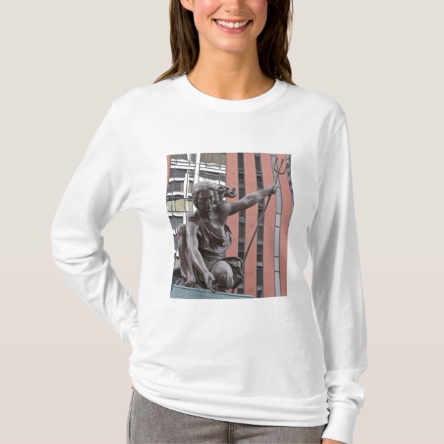 T-shirt Statue de Portlandia, Portland, Oregon (Devant)
