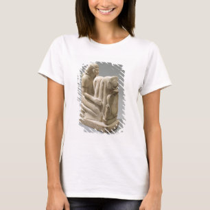 T-shirt Statue de Setau presenting the cobra goddess Nekhb