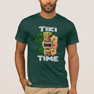 T-shirt Statue de Tiki des îles Hawaiiennes