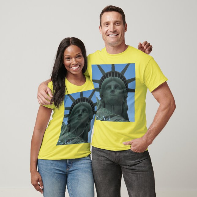 T-shirt Statue des Chemises de la Liberté des hommes de Ne (Unisexe)