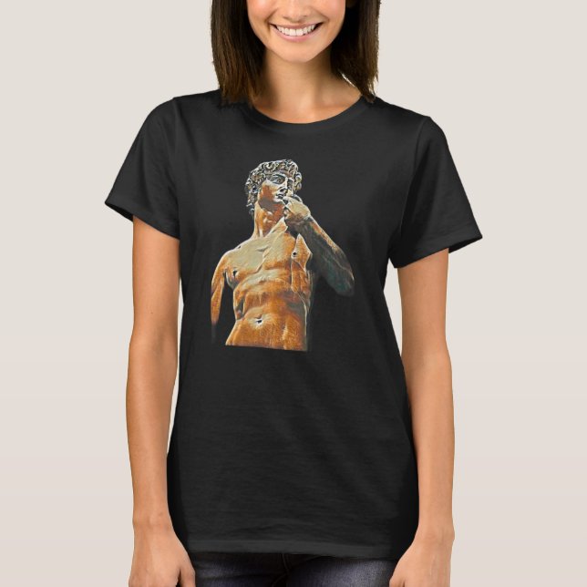 T-shirt Statue grecque antique Enseignant Abstrait 65 (Devant)