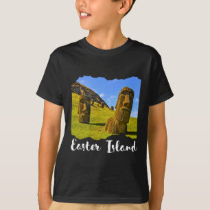 T-shirt Statue Moai Île de Pâques