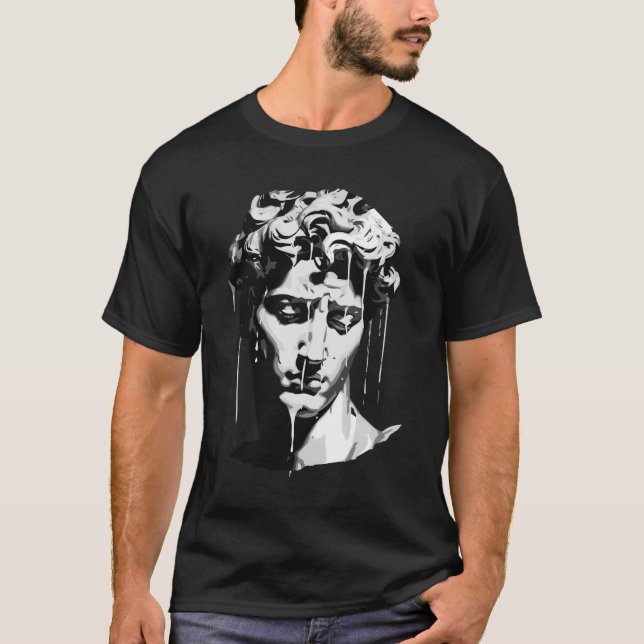 T-shirt Statue of David by Michelangelo (Devant)