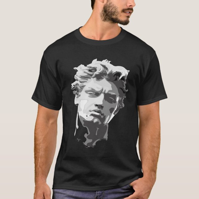 T-shirt Statue of David by Michelangelo (Devant)