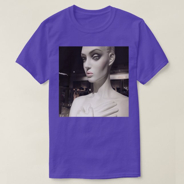 T-shirt Statues des dieux Dans le Hall d'Aphrodite (Design devant)