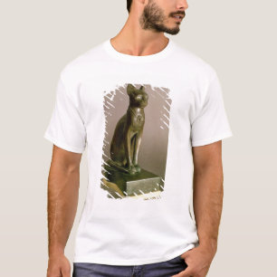 T-shirt Statuette d'un chat représentant la déesse Baste