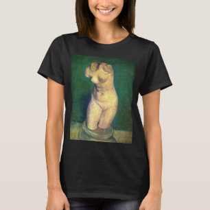 T-shirt Statuette en plâtre de torse féminin par Vincent v