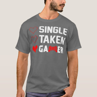 T-shirt Statut de relation amusante unique prise Valentine