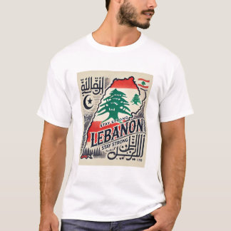T-SHIRT STAY STRONG LEBANON