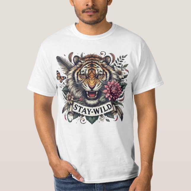T-shirt Stay Wild (Devant)