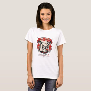 T-shirt Stay Wild Bulldog