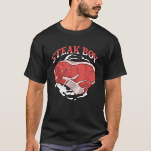T-shirt STEAK BOY pour les amateurs de viande et de barbec