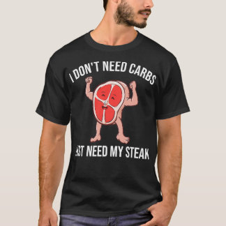 T-shirt Steak Keto Carnivore