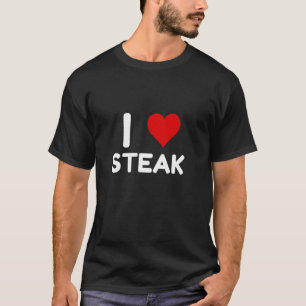 T-shirt Steak Lover Grillades Aliments Grillades BBQ Viand